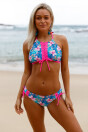 Angelsin Çiçekli Renkli Bikini Alt