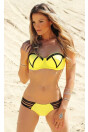 Angelsin Sarı Şık Tasarımlı Bikini