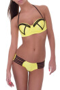 Angelsin Sarı Şık Tasarımlı Bikini