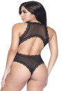 Nightlight Göğüs Dekolteli Kadife Fantazi Body 3230