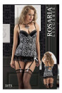 Rosaria Jartiyerli Fantazi Leopar Babydoll 2173-1
