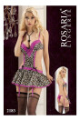 Rosaria Fuşya Leopar Babydoll