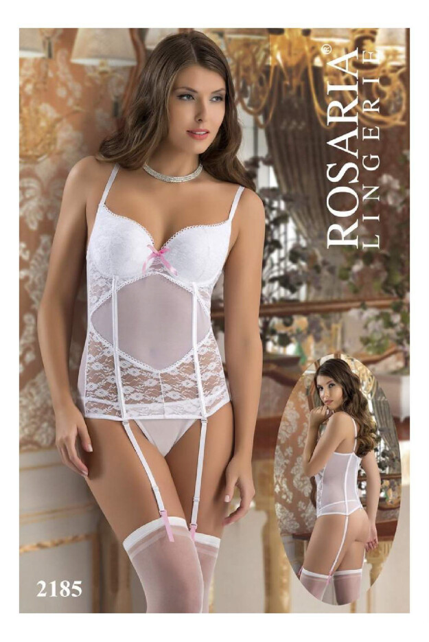 Rosaria Siyah Transparan Büstiyer